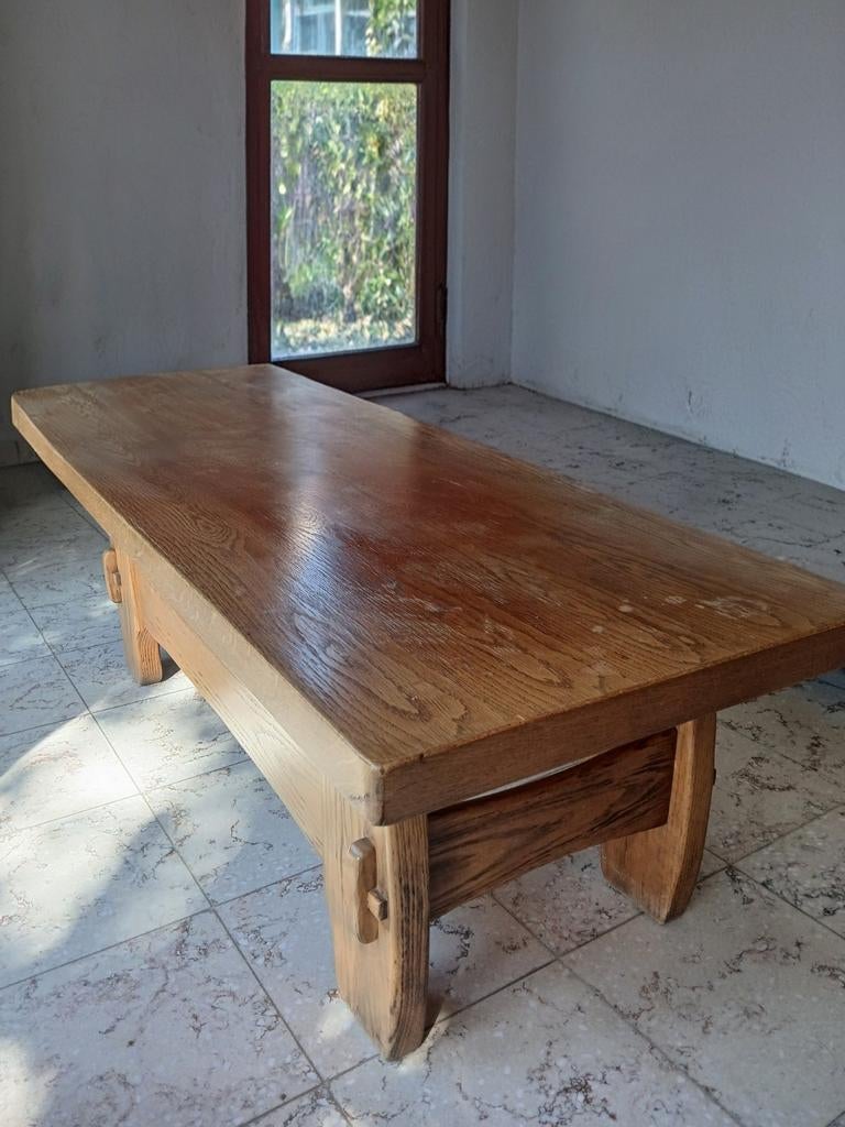 Table de salon en chêne massif, Maison & Meubles, Chêne