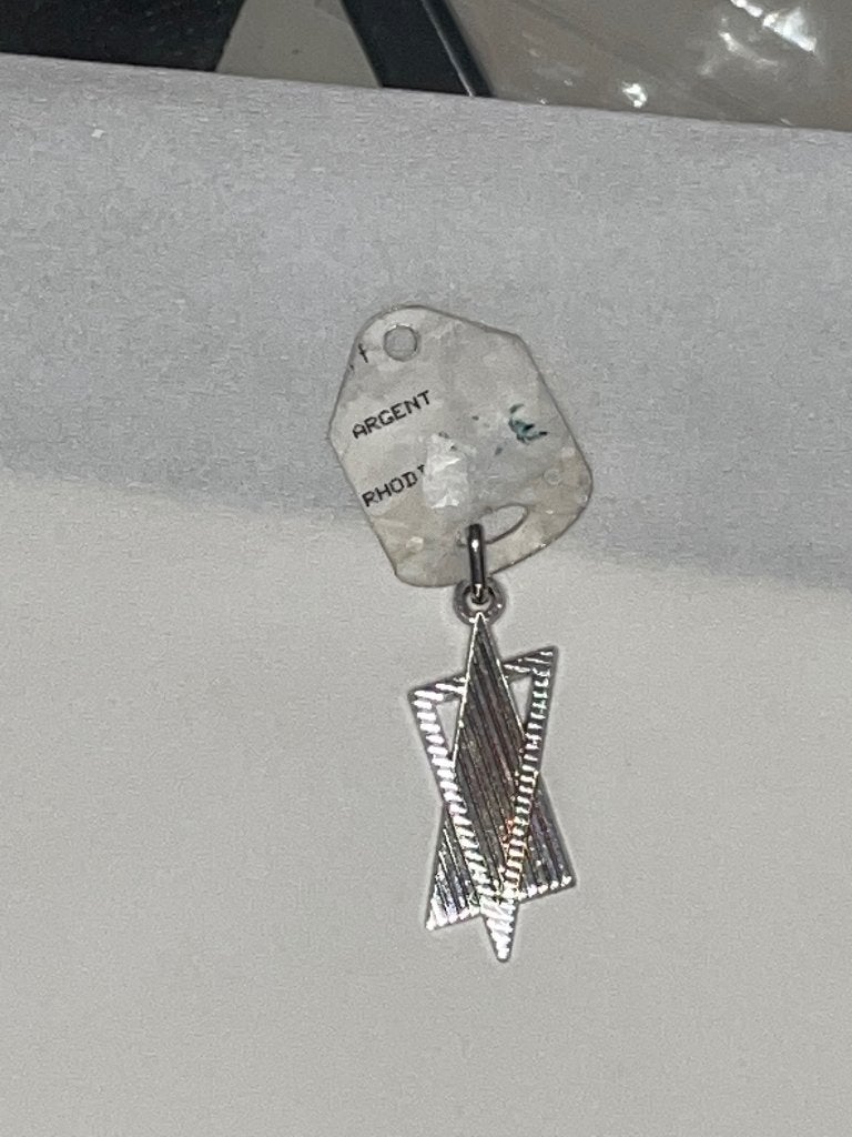 Davidsster in sterling zilver 925, Ophalen, Zilver, Zilver
