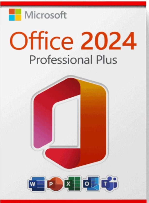 Microsoft Office 2024 Professional Plus, Computers en Software, Office-software, Powerpoint, Windows