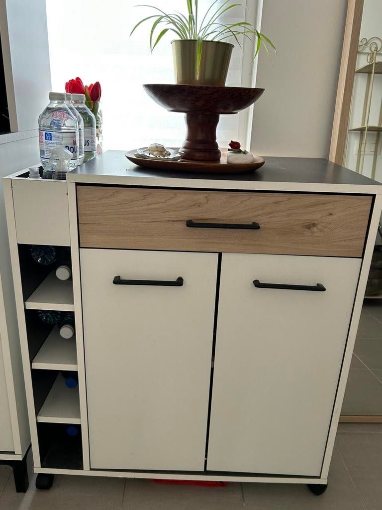 Meubles de cuisine +meuble TV, Ophalen, Grenenhout, 100 tot 150 cm, 50 tot 100 cm