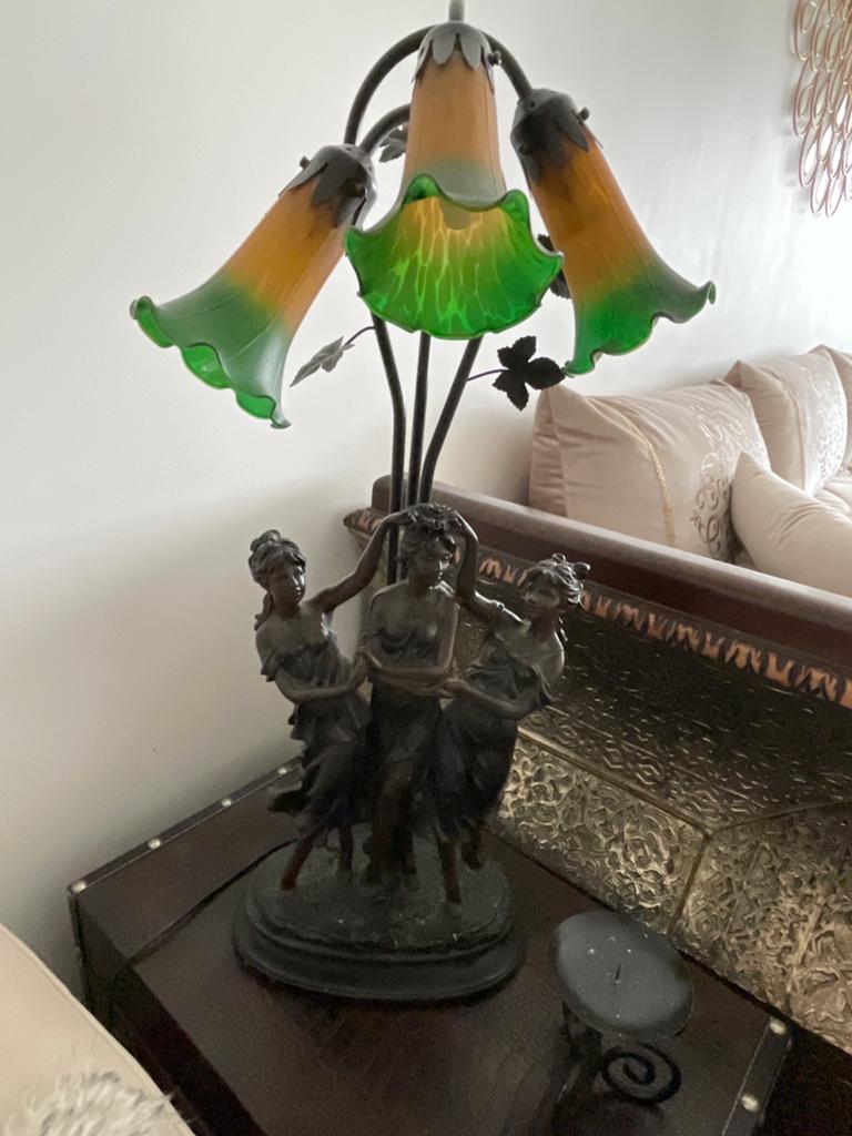 Lampe vintage art, Enlèvement ou Envoi