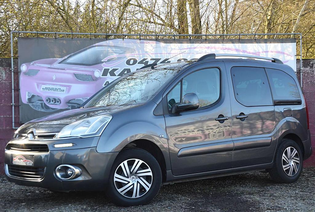 Citroën Berlingo 1.6HDi Multispace SENS AR CLIM 29.247KM, Auto's, Euro 5, Stof, Zwart, 4 cilinders