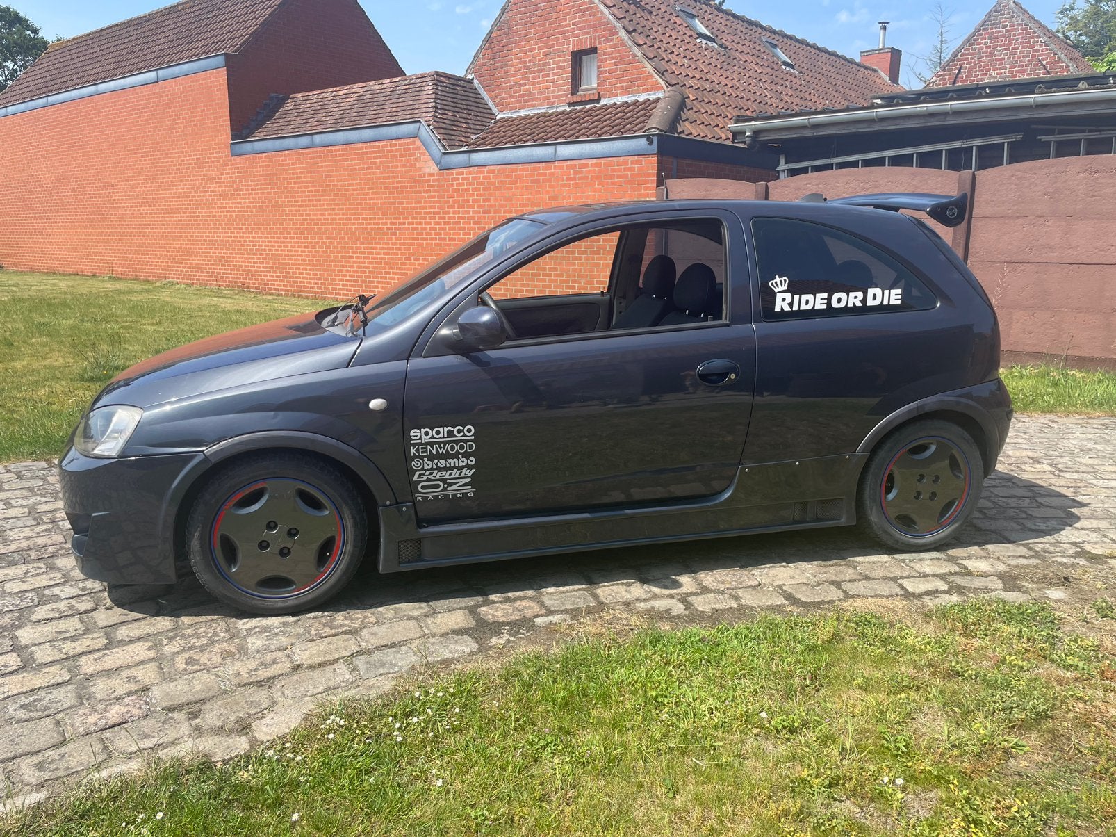 Opel corsa c 1.2 benzine gekeurd voor verkoop, Auto's, Voorwielaandrijving, Blauw, Euro 4, Corsa