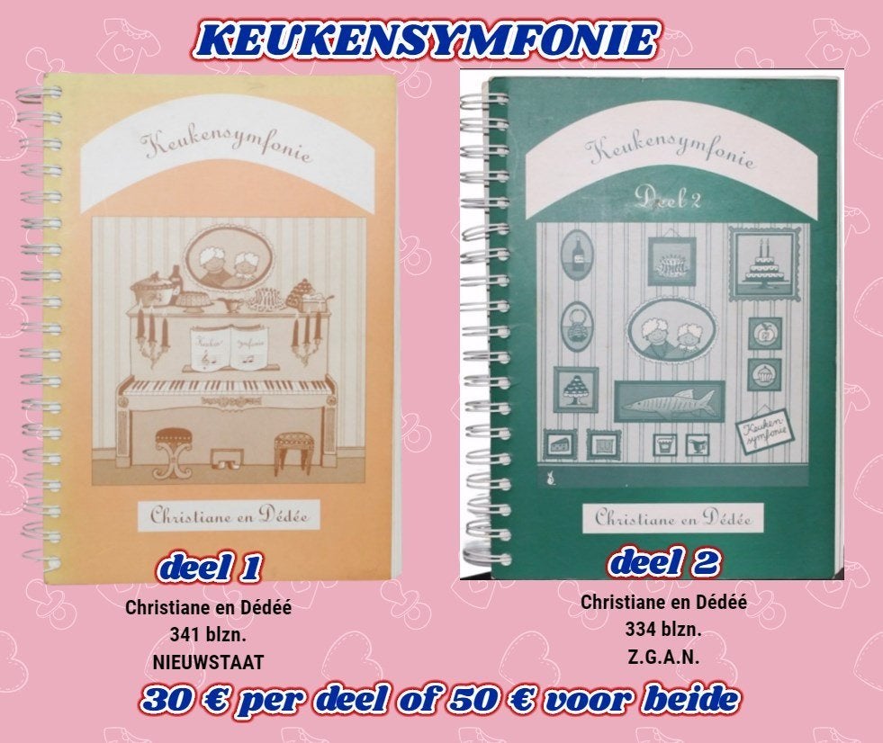 KEUKENSYMFONIE 1 & 2 - zeldzaam !!!, Boeken, Kookboeken, Ophalen of Verzenden, Zo goed als nieuw
