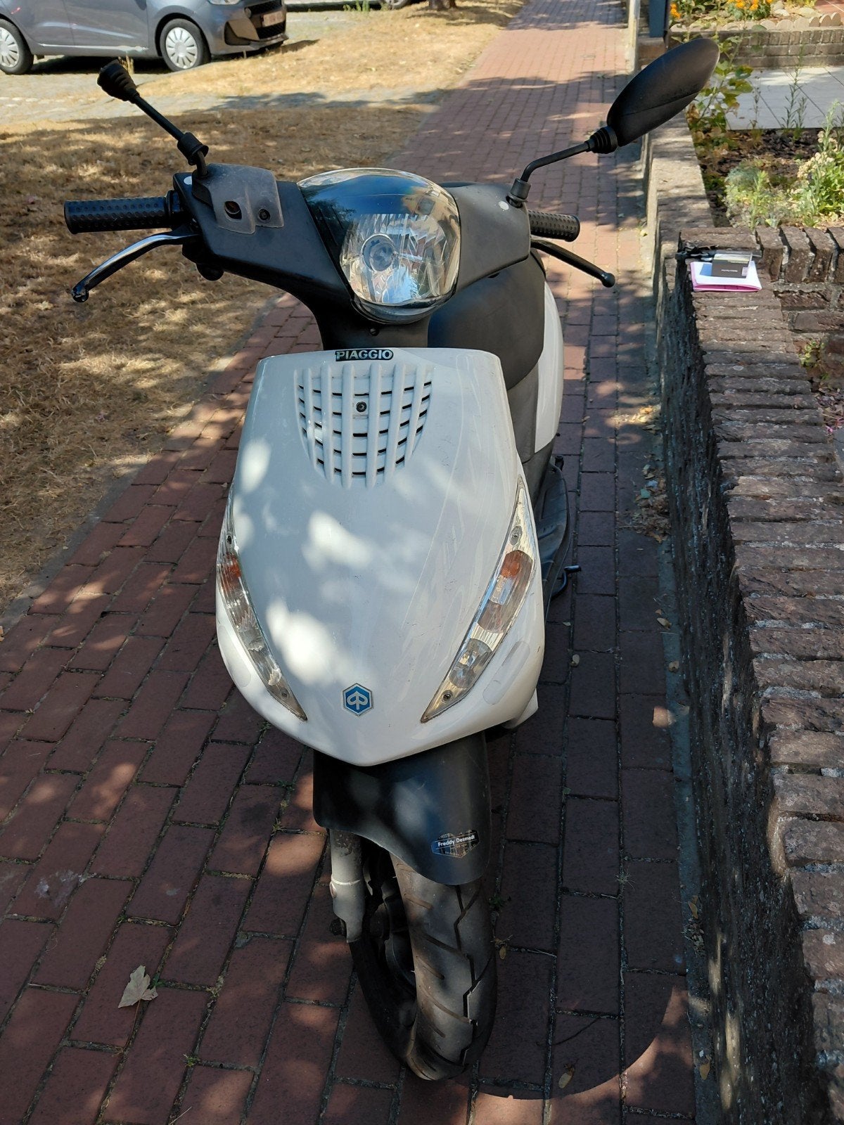 piaggio c25 klassr a, Fietsen en Brommers, Ophalen, Gebruikt, Zip, Klasse A (25 km/u)
