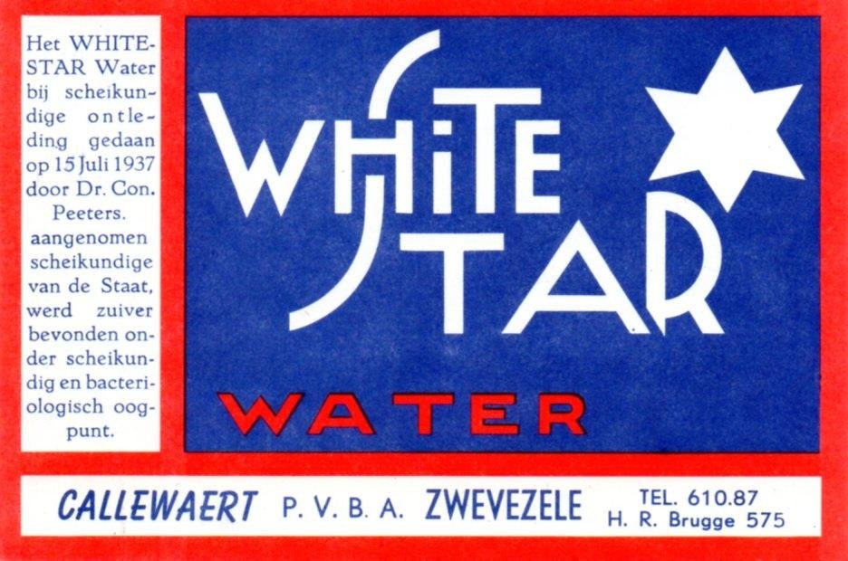 2 etiketten brouwerij Callewaert Zwevezele Wingene, Verzamelen, Ophalen of Verzenden, Zo goed als nieuw, Overige typen