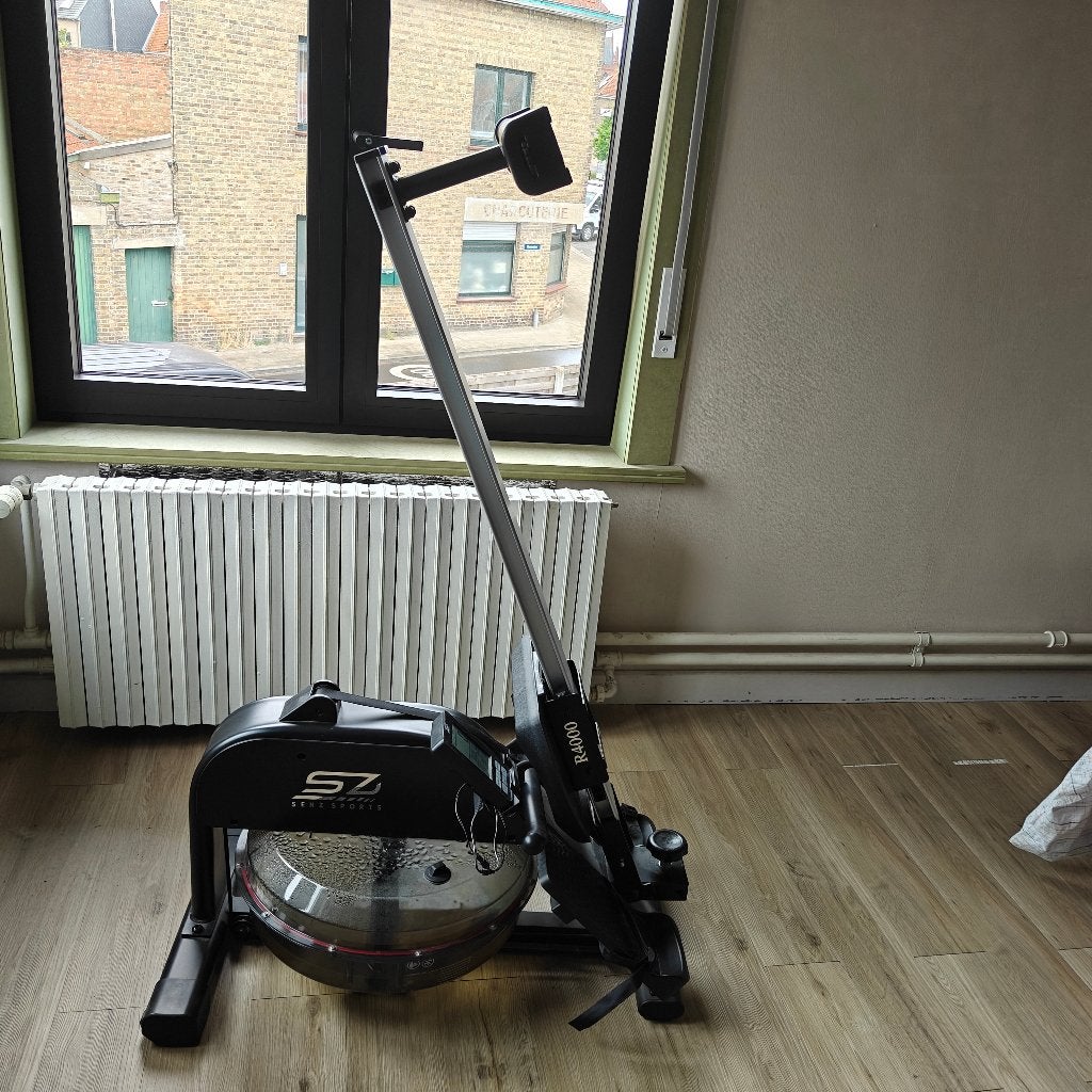 Roeimachine SENZ SPORTS R4009, Sport en Fitness, Ophalen, Gebruikt, Armen, Aluminium
