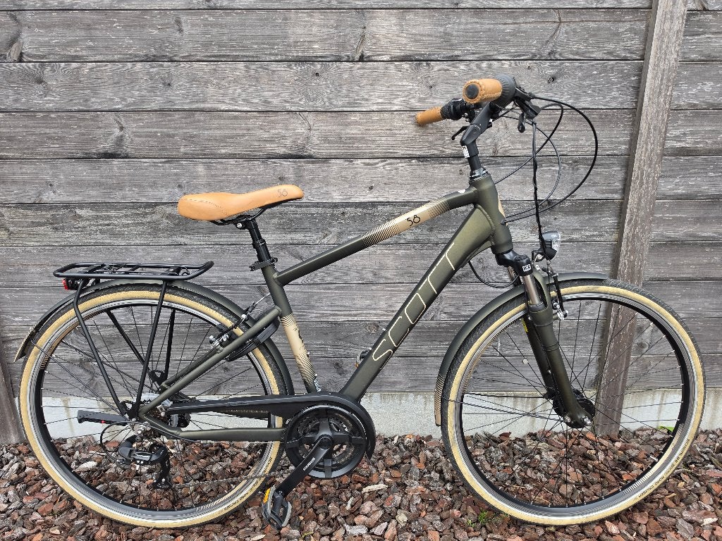 Vélo pour homme, toutes tailles confondues, comme neuf !, Vitesses, Enlèvement ou Envoi, Comme neuf, 53 à 57 cm