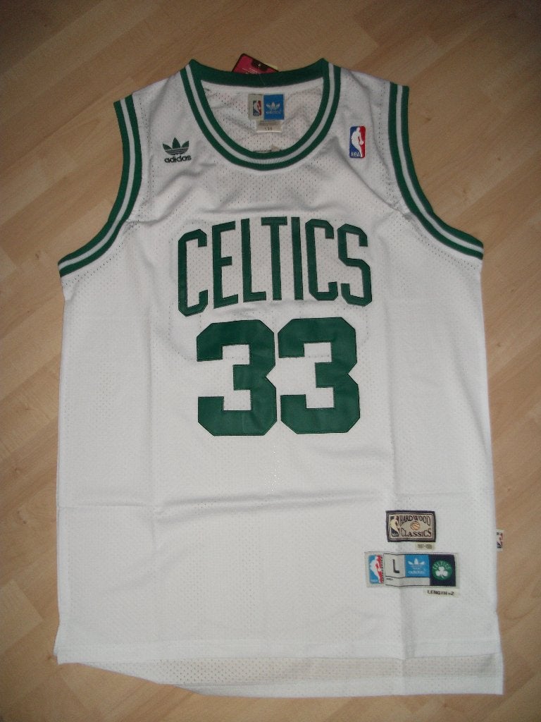 Boston Celtics Retro Jersey Bird maat: L, Sport en Fitness, Basketbal, Ophalen of Verzenden, Nieuw, Kleding