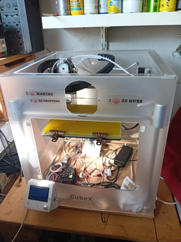 3d printer voor knutselaar, Computers en Software, Ophalen, Gebruikt, Cubex, Filament