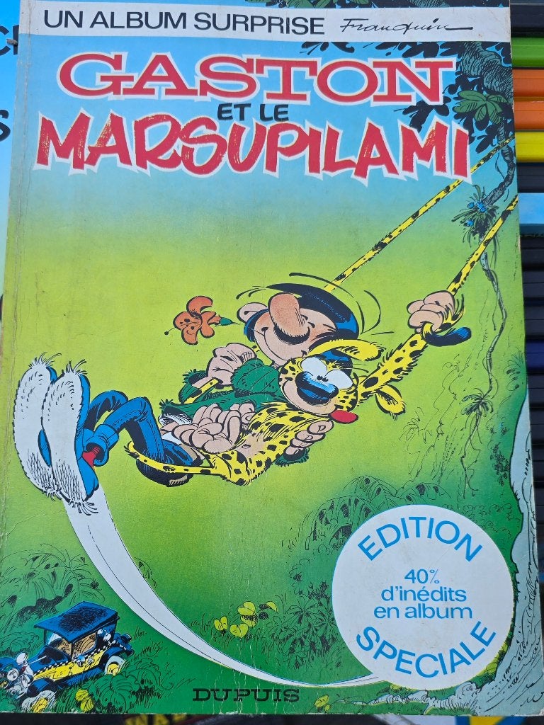 Bad Gaston en de Marsupilami, Ophalen of Verzenden, Gelezen, Franquin
