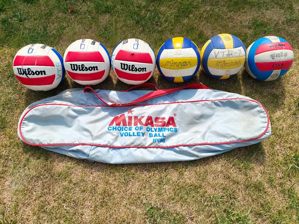 Volleyballen en speelnet, Sport en Fitness, Volleybal, Ophalen, Gebruikt, Overige typen