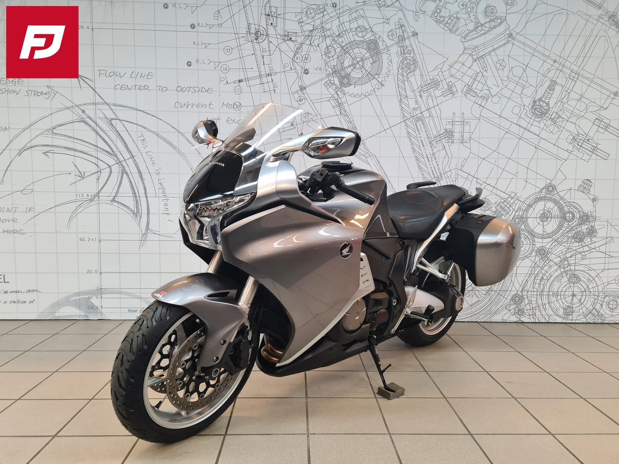 Honda VFR 1200 F DCT (bj 2010), Motoren, Motoren | Honda, Bedrijf, Meer dan 35 kW, Overig, 1200 cc