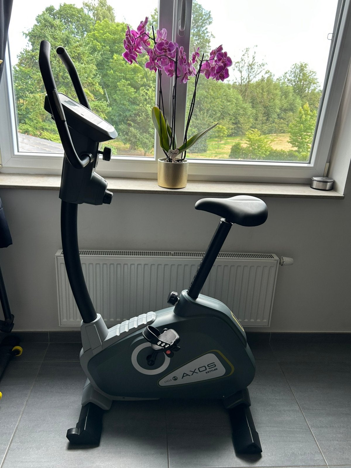 Hometrainer kettler, Sport en Fitness, Ophalen, Zo goed als nieuw, Hometrainer