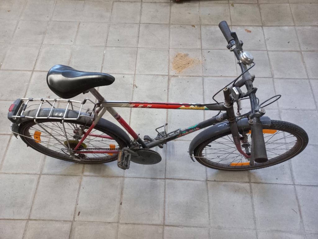 Fiets Minerva, Fietsen en Brommers, Ophalen, Gebruikt, Velgrem, Versnellingen