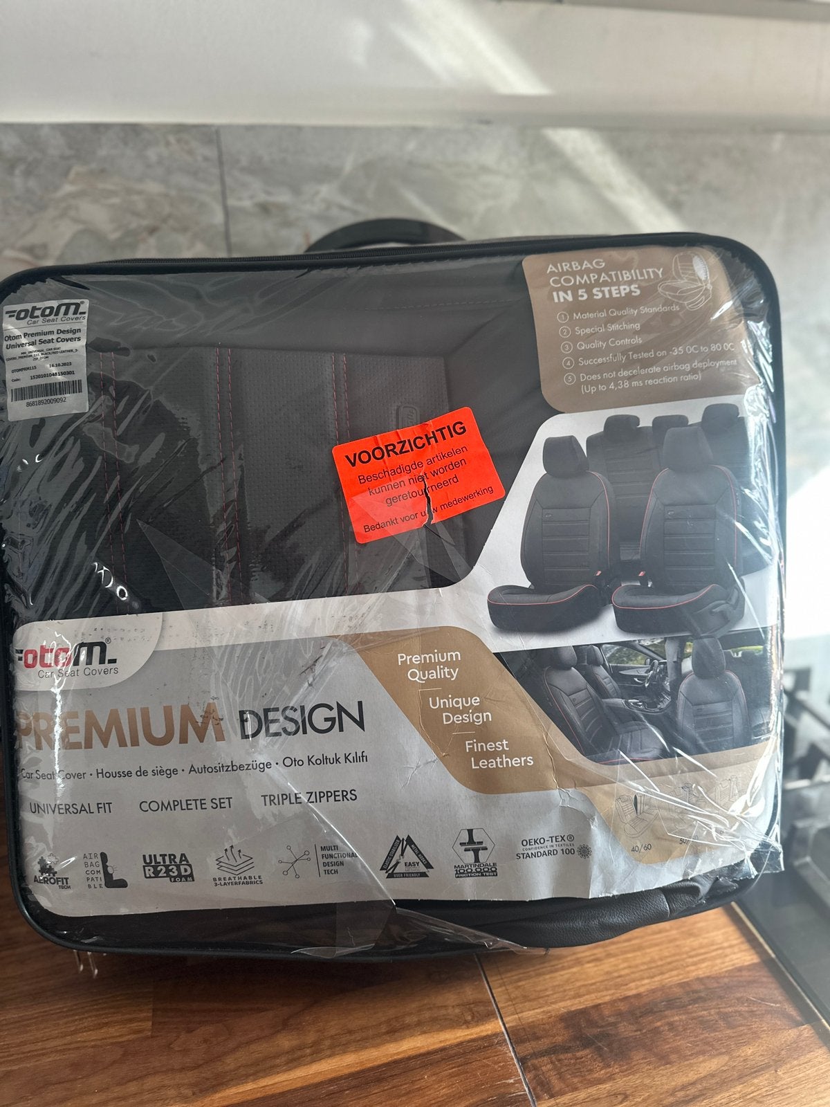 Otom Premium Autostoelhoes Luxe Complete Set - Universeel, Ophalen, Zo goed als nieuw, Universeel