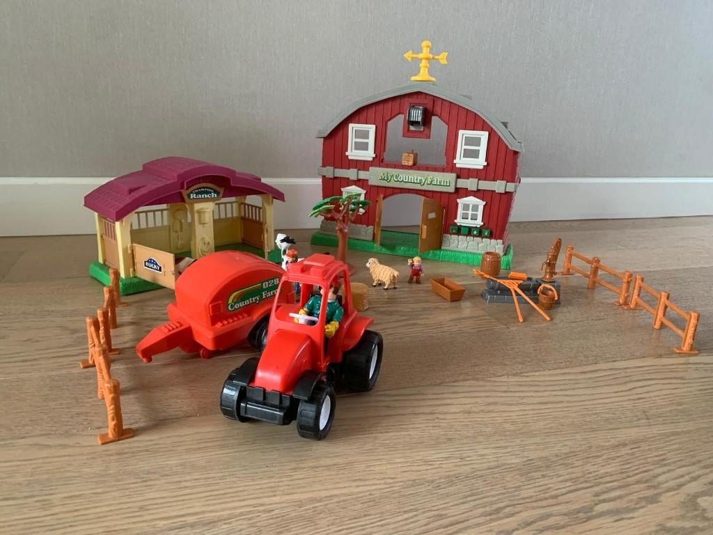 boerderij met stal, tractor en dieren - My country farm, Ophalen, Gebruikt