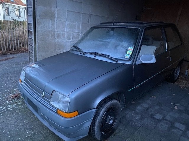 Renault 5 campus, Autos, Argent ou Gris, Achat, Boîte manuelle, Toit ouvrant