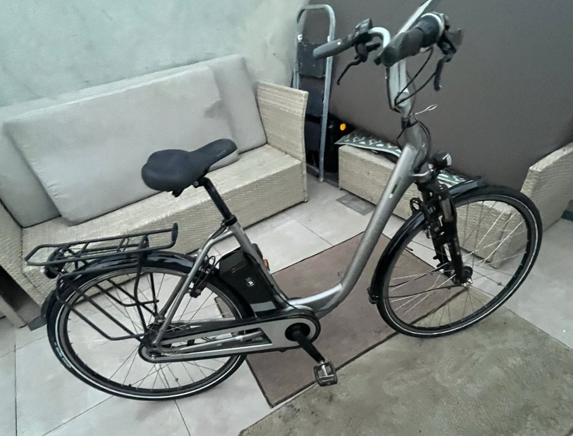 Kalkhoff elektrische damesfiets met een 36V 540Wh accu., Ophalen, Gebruikt, Schijfrem, Overige merken