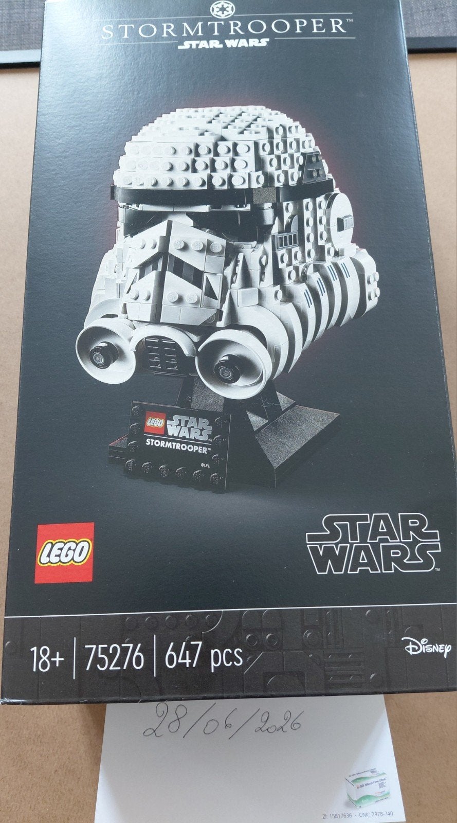 Lego Star Wars - Helmet Stormtroope, Ophalen of Verzenden, Lego, Star Wars