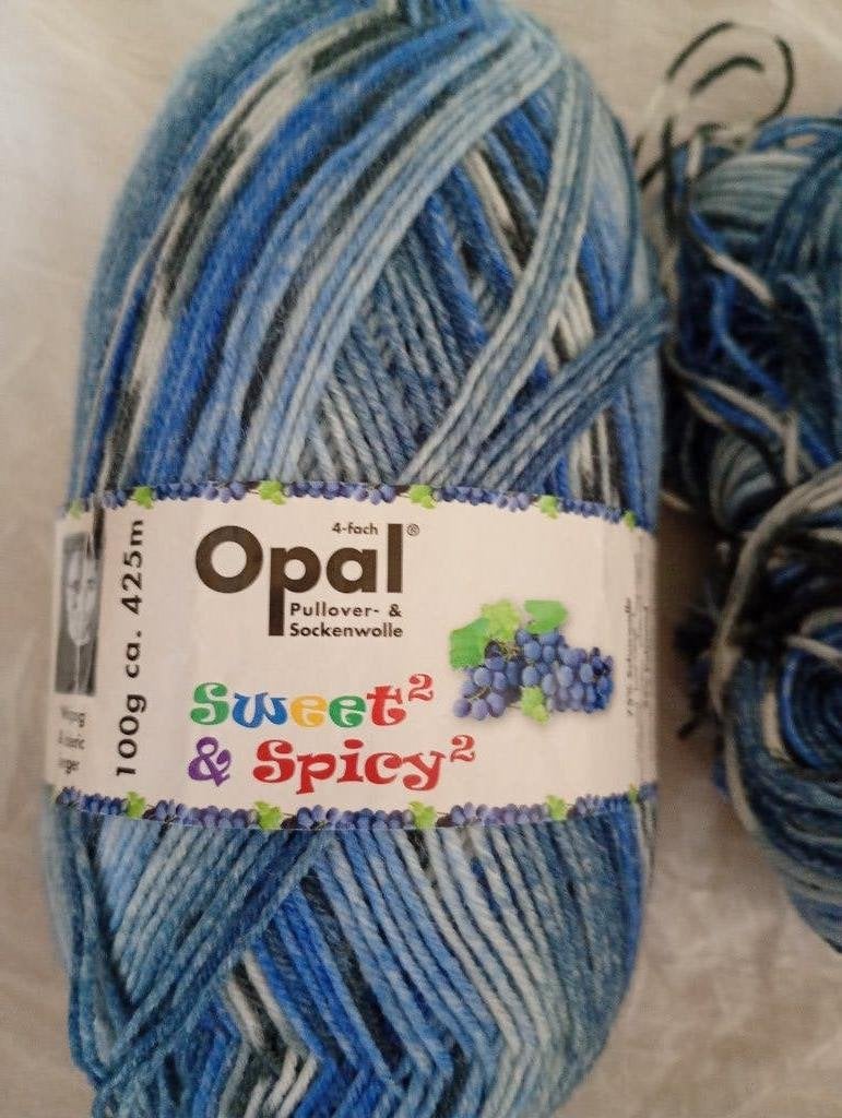 Zwerger Garn Opal Sweet & Spicy 8614 Weinreben 1x, Hobby en Vrije tijd, Ophalen of Verzenden, Nieuw, Breien of Haken, Wol of Garen