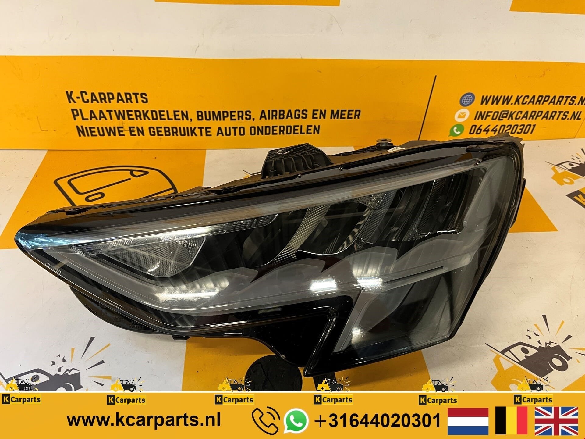 Koplamp Audi A3 8Y LED origineel koplamp Links 8Y0941011, Auto-onderdelen, Gebruikt, AUDI AG, Auto-Union-Strasse 1
85045  Ingolstadt, DE