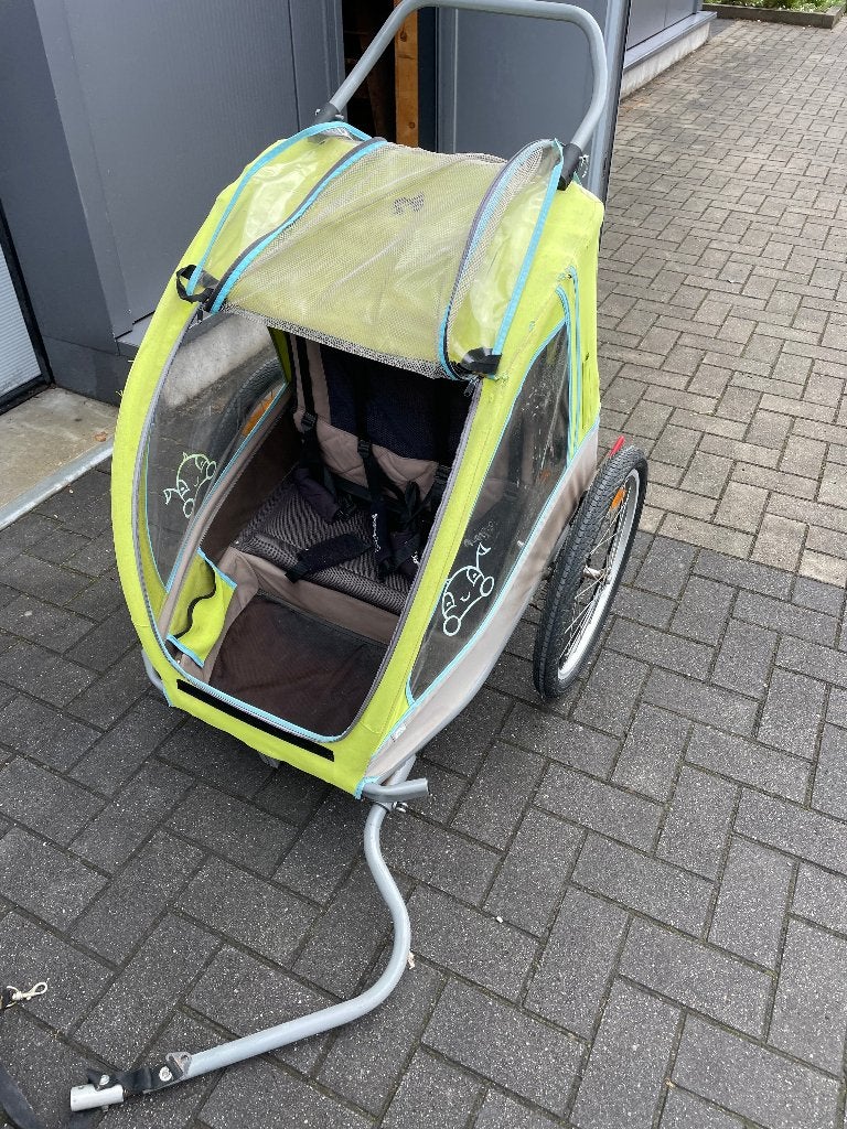 fiets-kinderkar, Enlèvement, Utilisé, Remorque pour enfant