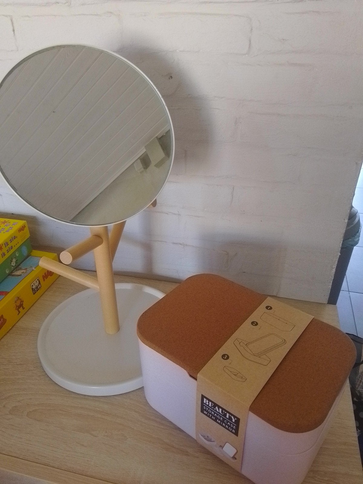 setje voor in de badkamer spiegel en beatycase, Enlèvement ou Envoi