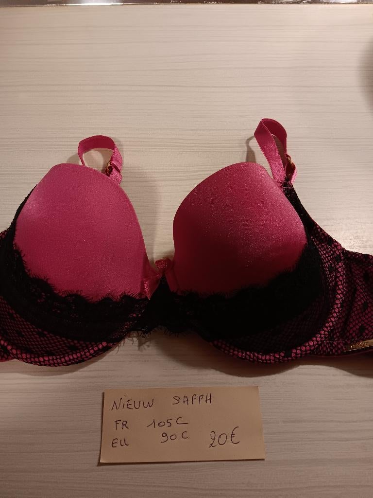 NIEUW beha SAPPH franse maat 105 C EU maat 90 C, SAPPH, Enlèvement, Rouge, Soutien-gorge