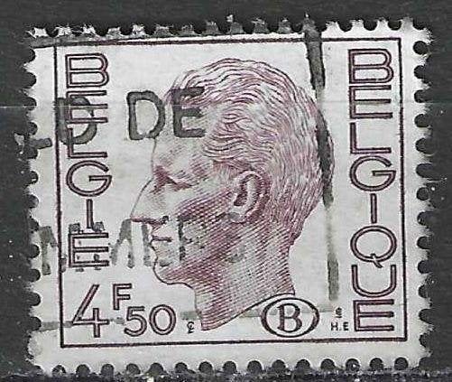 Belgique 1972 - Yvert 67SE /OBP 65SE - Roi Baudouin (ST), Envoi, Affranchi, Oblitéré, Maison royale