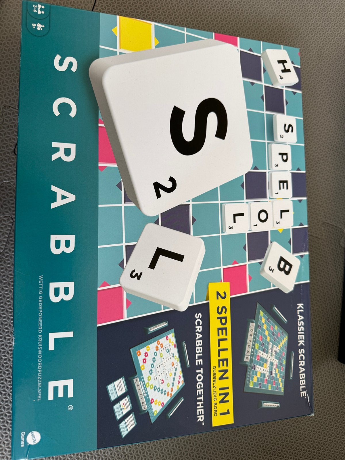 Scrabble gezelschapsspel, Ophalen, Zo goed als nieuw