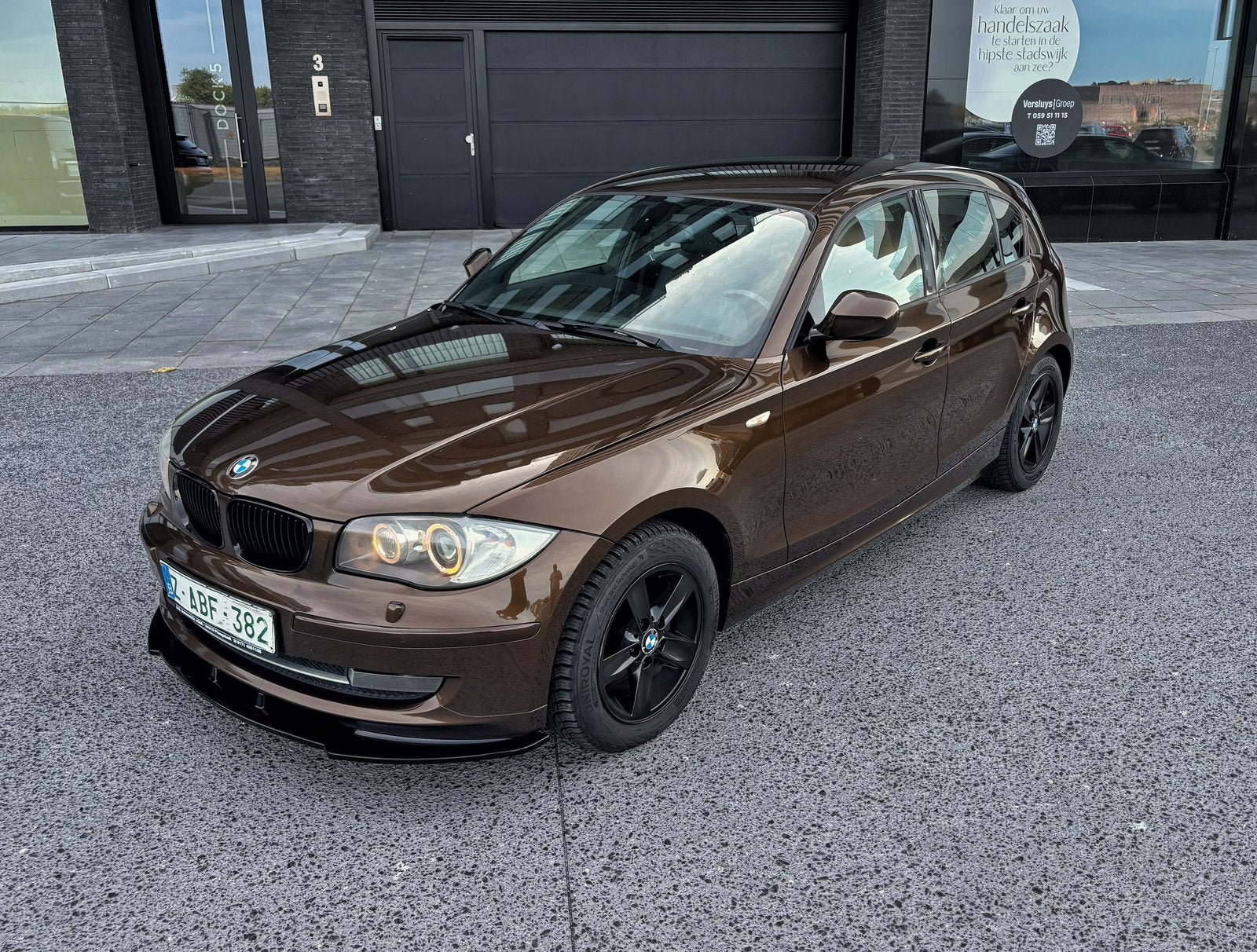 BMW 118i Lci | Gekeurd voor verkoop | Airco | Xenon lichten, Auto's, BMW, Euro 5, 1995 cc, Bruin, Leder