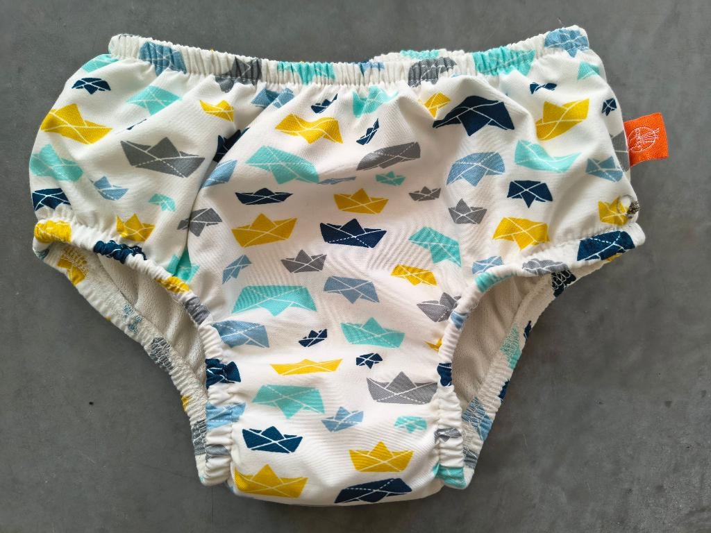 Zwemluier Lässig 0-6 maanden, Kinderen en Baby's, Babykleding | Baby-zwemkleding, Ophalen, Jongetje of Meisje, Maat 56, Zo goed als nieuw