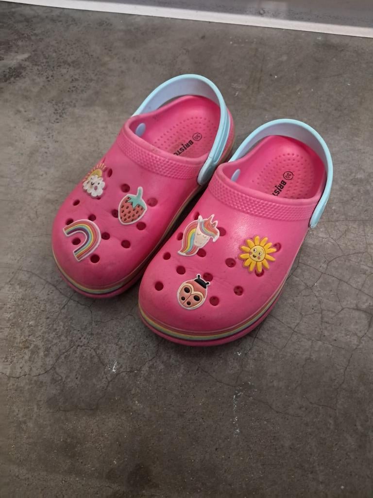 Crocs Bristol maat 30 roze, Gebruikt, Meisje, Schoenen, Ophalen of Verzenden