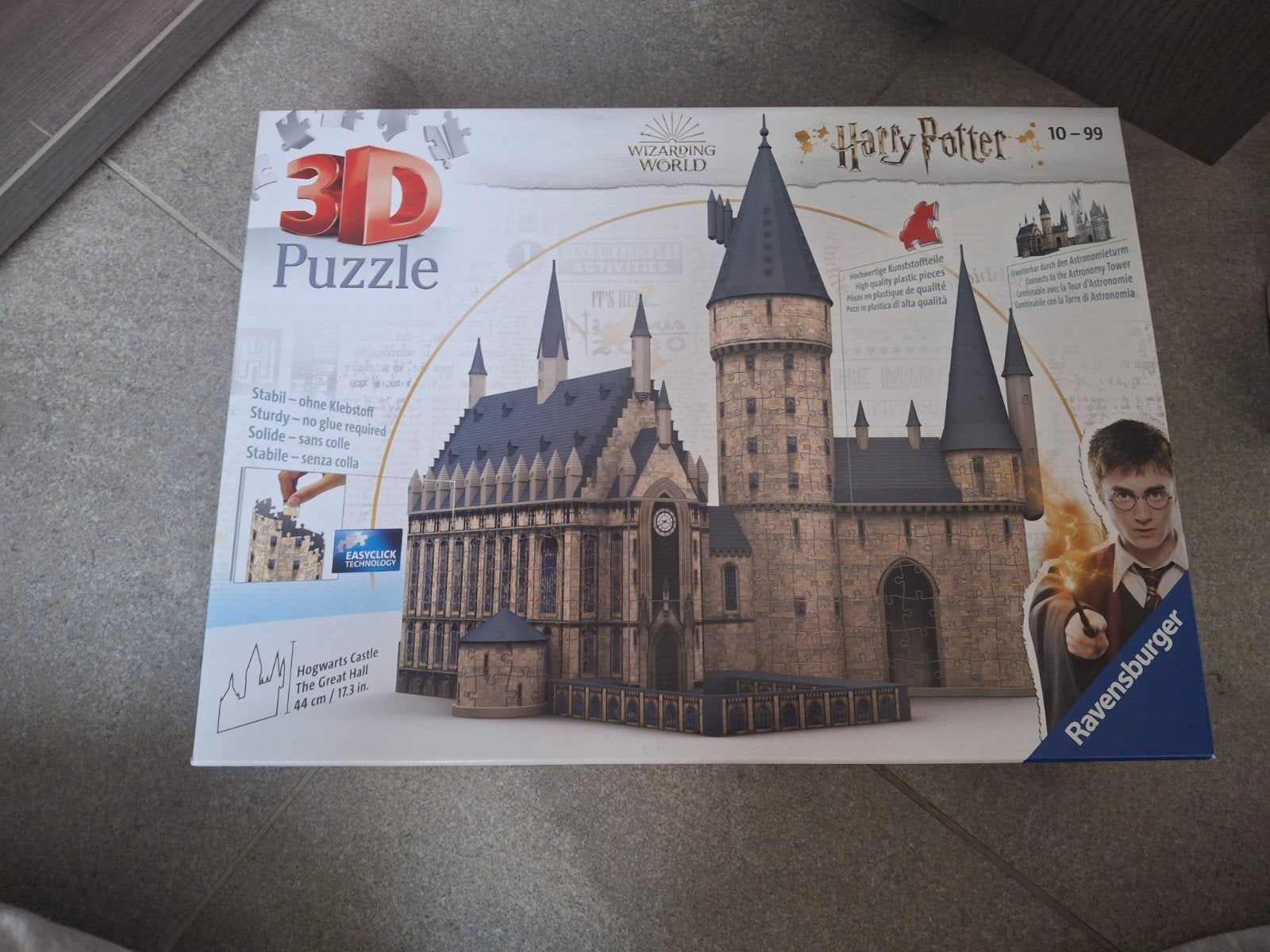 Château de Poudlard - Puzzle 3D La grande salle [Harry Potte, Enlèvement ou Envoi, 500 à 1500 pièces, Comme neuf, Rubik's Cube ou Puzzle 3D