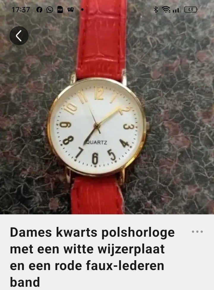 Dames horloge, Bijoux, Sacs & Beauté, Montres | Femmes, Enlèvement ou Envoi