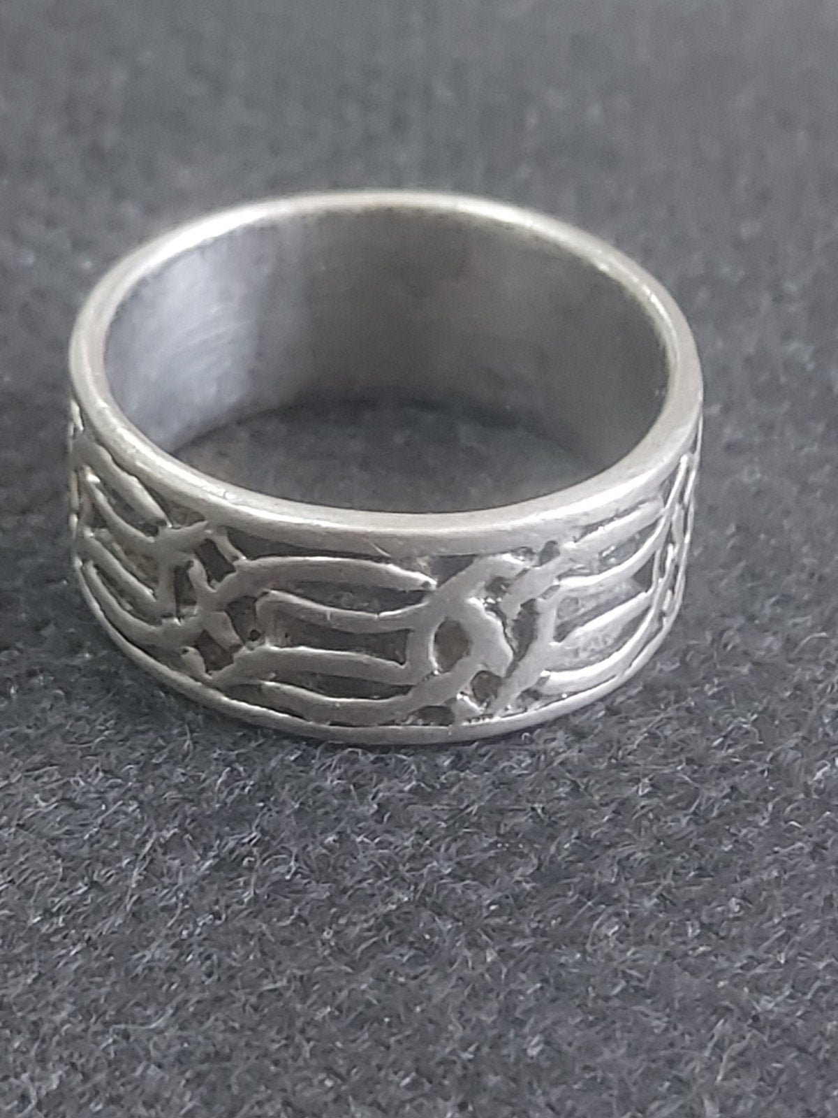 Zilver Ring, Ophalen of Verzenden, Zo goed als nieuw, Zilver, Zilver