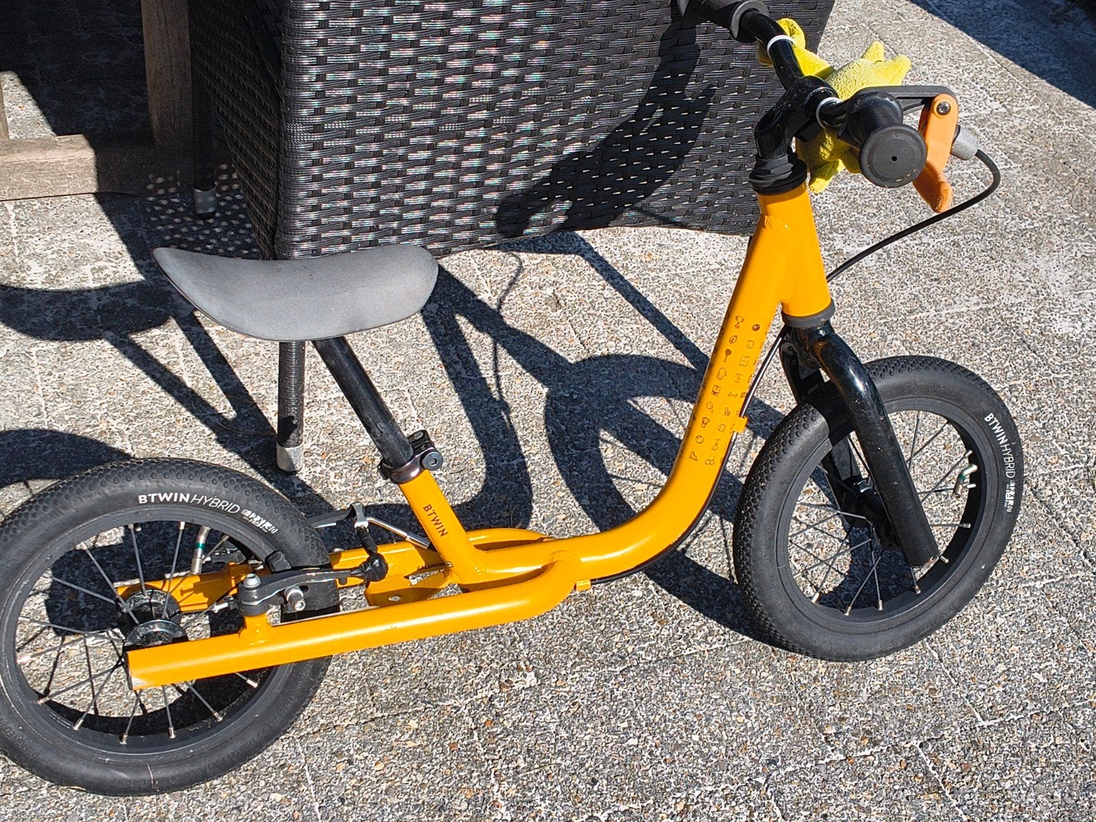 Btwin loopfiets, Fietsen en Brommers, Ophalen, Zo goed als nieuw, Minder dan 16 inch, Btwin Decathlon