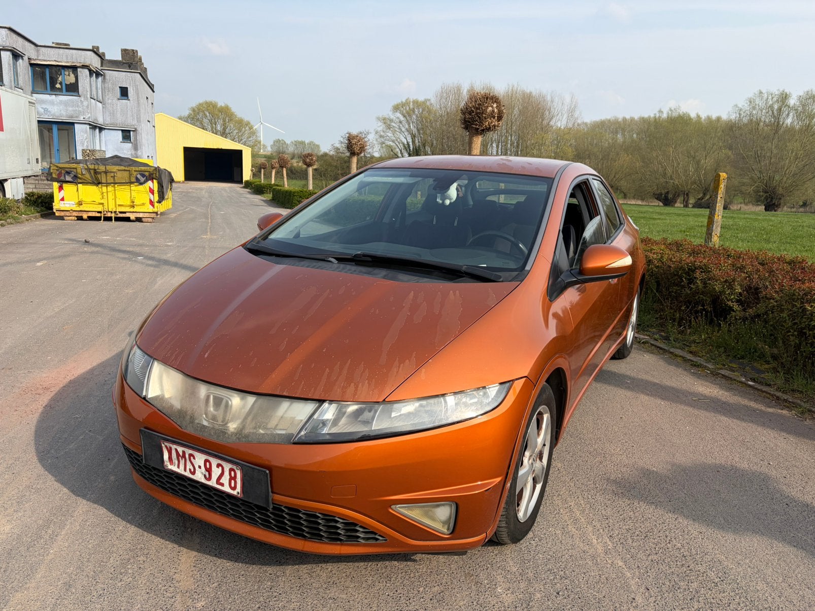 Honda civic 2008 Essence, Autos, Achat, Entreprise, Boîte manuelle, Euro 4