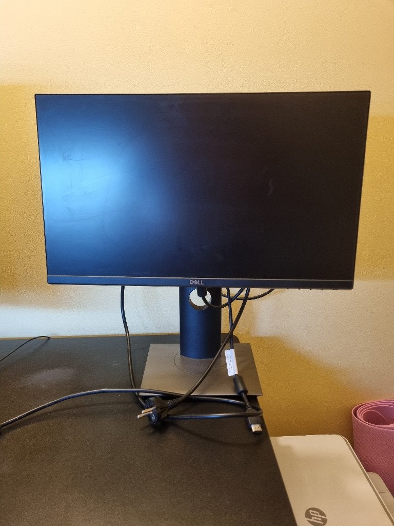 Écran Dell 22" réglable avec câble HDMI, Informatique & Logiciels, HDMI, Full HD, Comme neuf, Enlèvement