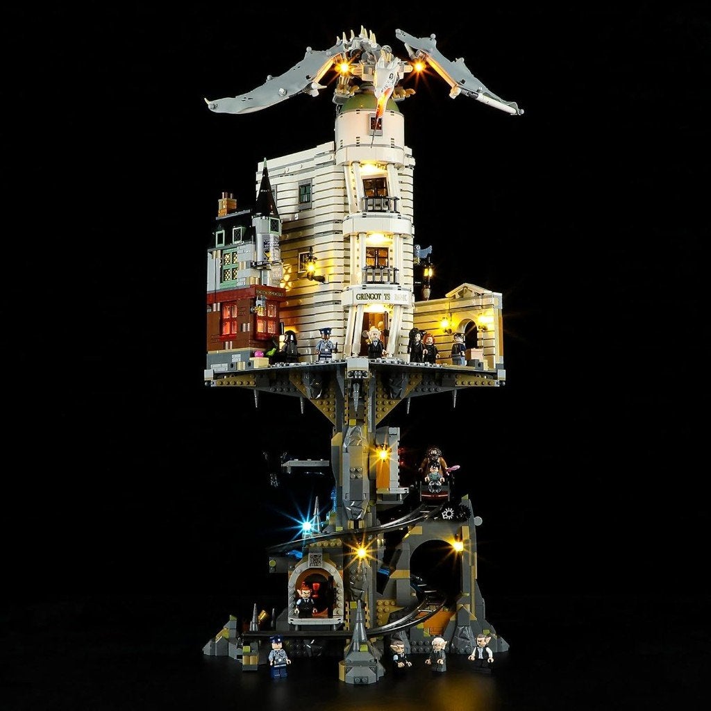 Éclairage LED pour Gringotts Wizarding Bank 76417 Nouveau, Enlèvement ou Envoi, Neuf, Autres marques