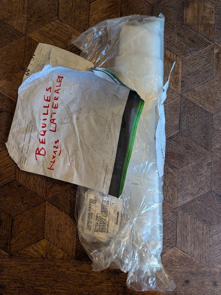 Kawasaki KLX125 zijstandaard, Motoren, Ophalen, Nieuw