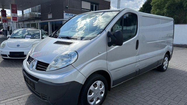 Renault Trafic Diesel AUTOMAAT 3 ZITS AIRCO TREKHAAK! 1 EIG!, Autos, Argent ou Gris, Achat, 2500 cm³, Entreprise