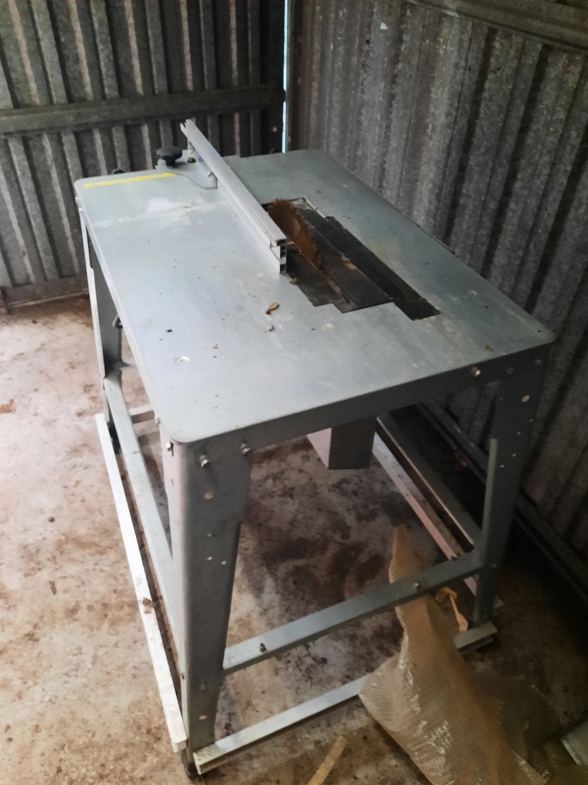 zaagtafel, Ophalen