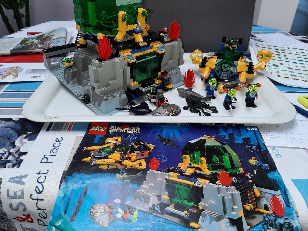 Kit Lego Aquazone 6199 Hydro Crystalization Station, City, Enlèvement ou Envoi, Lego, Ensemble complet