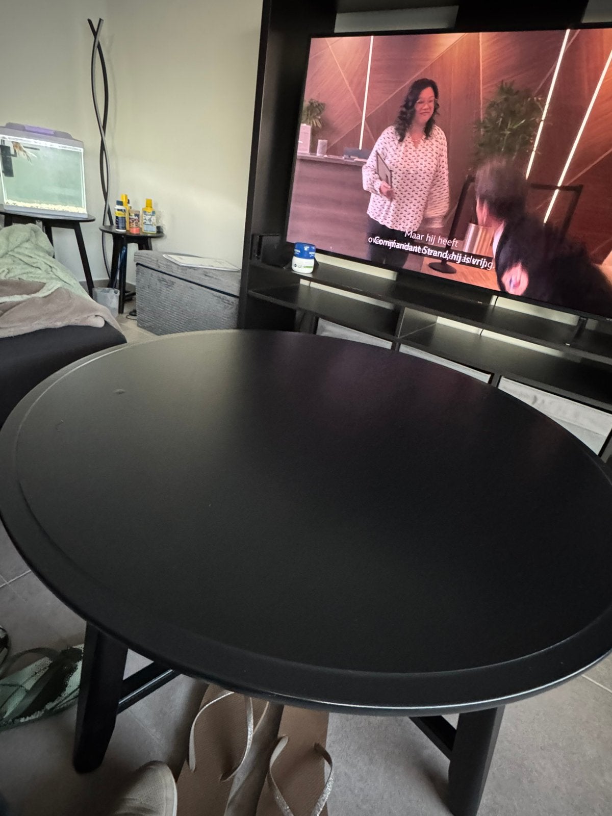 Salon tafel ikea.    Prijs overeen te komen, Huis en Inrichting, Ophalen, Gebruikt, 50 tot 100 cm, Rond