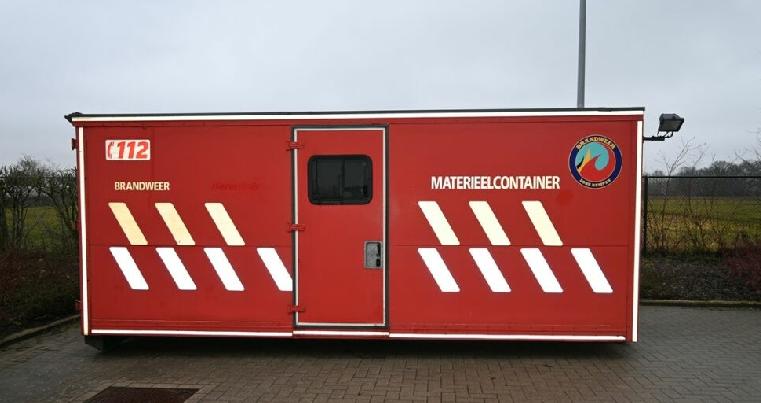 Conteneur à matériaux ALUVAN 540x250x240 cm, Enlèvement