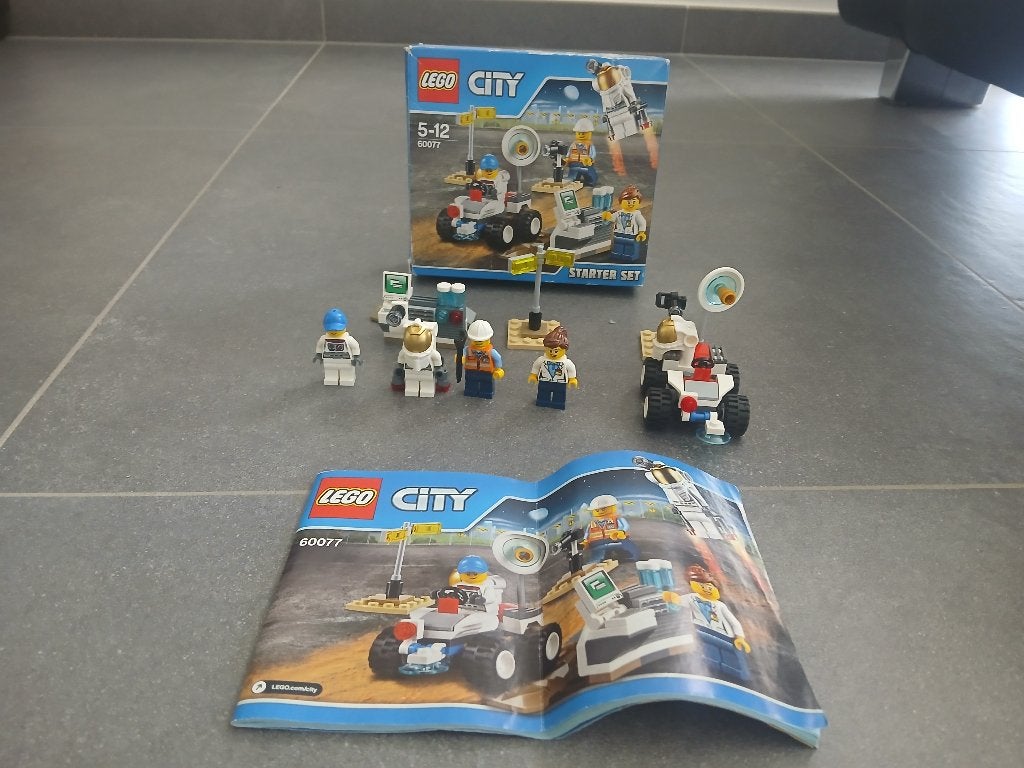 Lego City 60077 Ruimtevaart Starterset, Kinderen en Baby's, Inclusief instructies, City, Lego, Ophalen of Verzenden