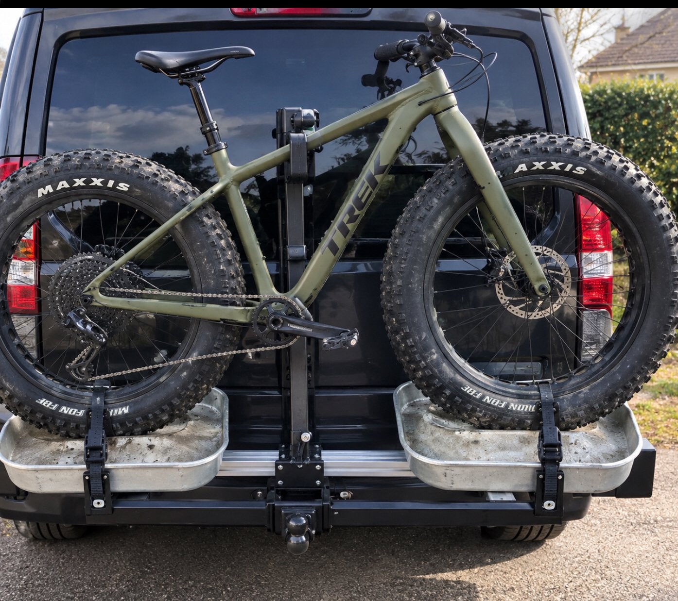 Support roue Fatbike pour porte velos, Pneus larges, Utilisé, Accessoire porte-vélos, Enlèvement