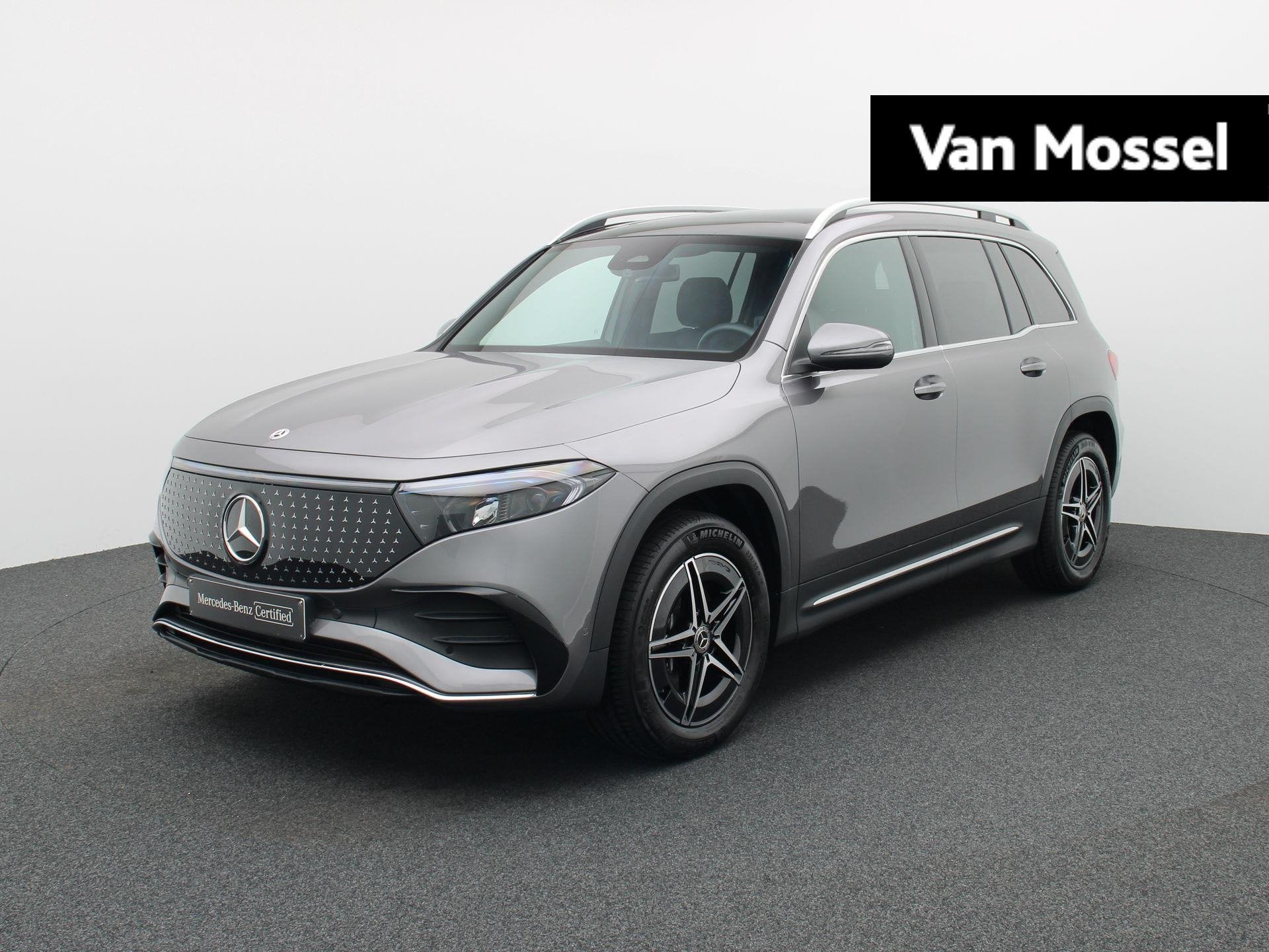Mercedes-Benz EQB 250+ AMG Line + PANORAMISCH DAK + CARPLAY, Auto's, Mercedes-Benz, Dealer onderhouden, Stof, Gebruikt, 5 zetels